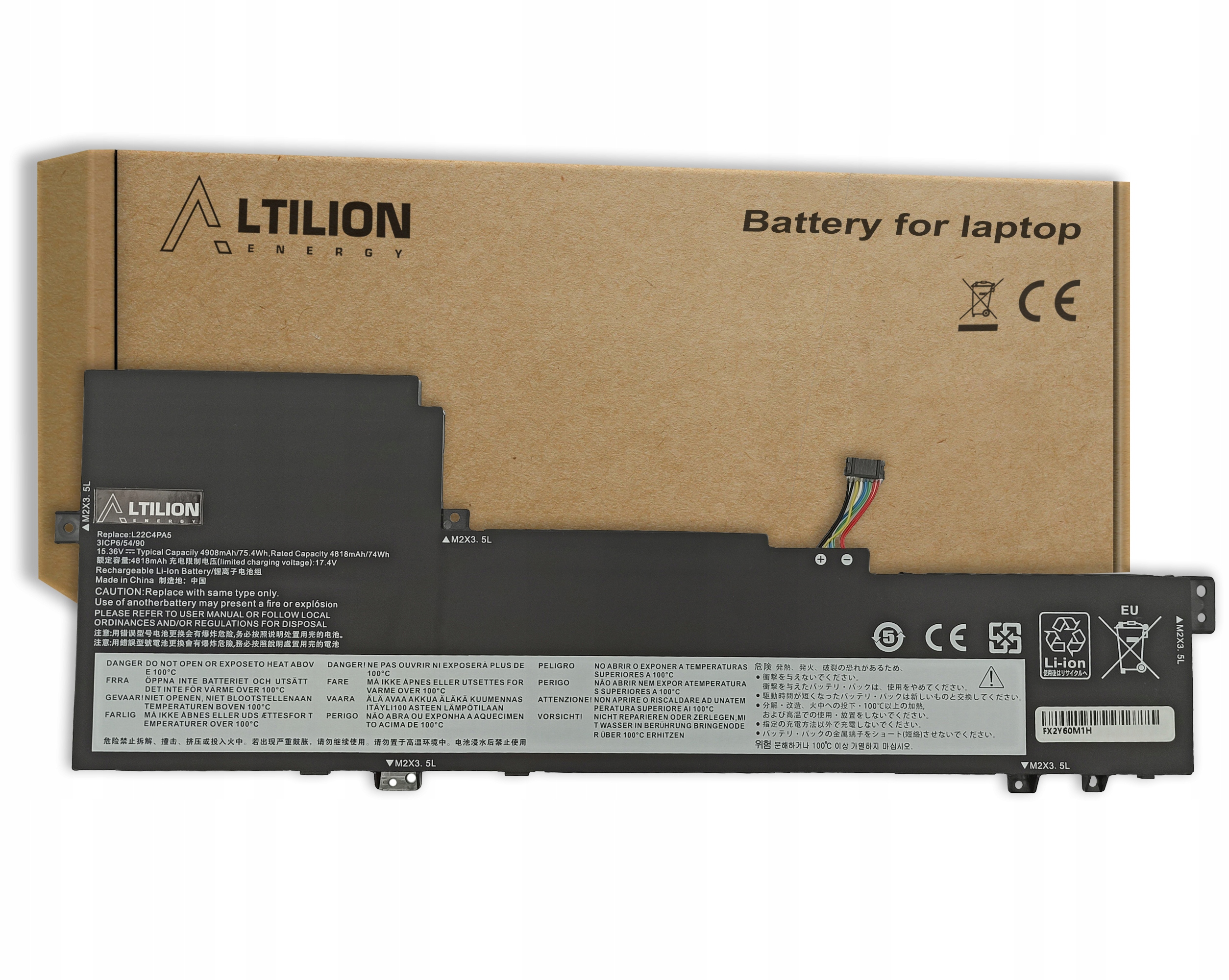 Batéria L22C4PA5 pre Lenovo IdeaPad Slim 5-16ABR8 5-16IRL8 5-16IAH8