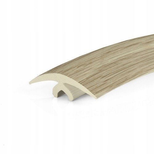 Dilatační prahová lišta Elastická pro oblouky 12 m Dub Alcanta, Profil A