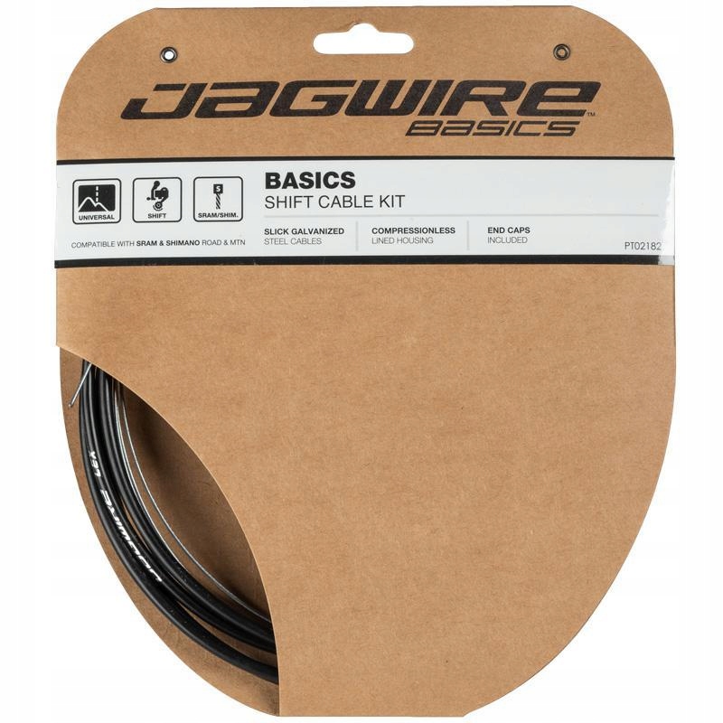 

Zestaw przerz. Jagwire Basic czarny