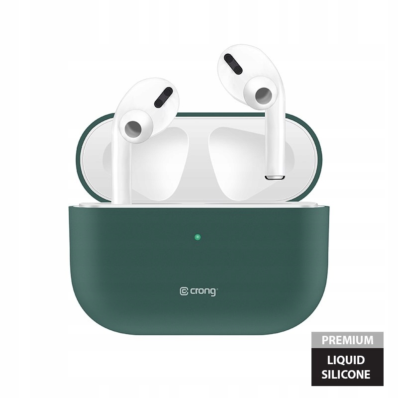 

Crong Liquid Case - Etui AirPods Pro (zielony)