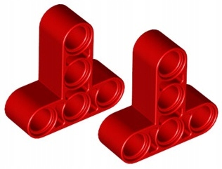 

Lego Technic Czerwona Belka T 3x3 (60484/6194079)