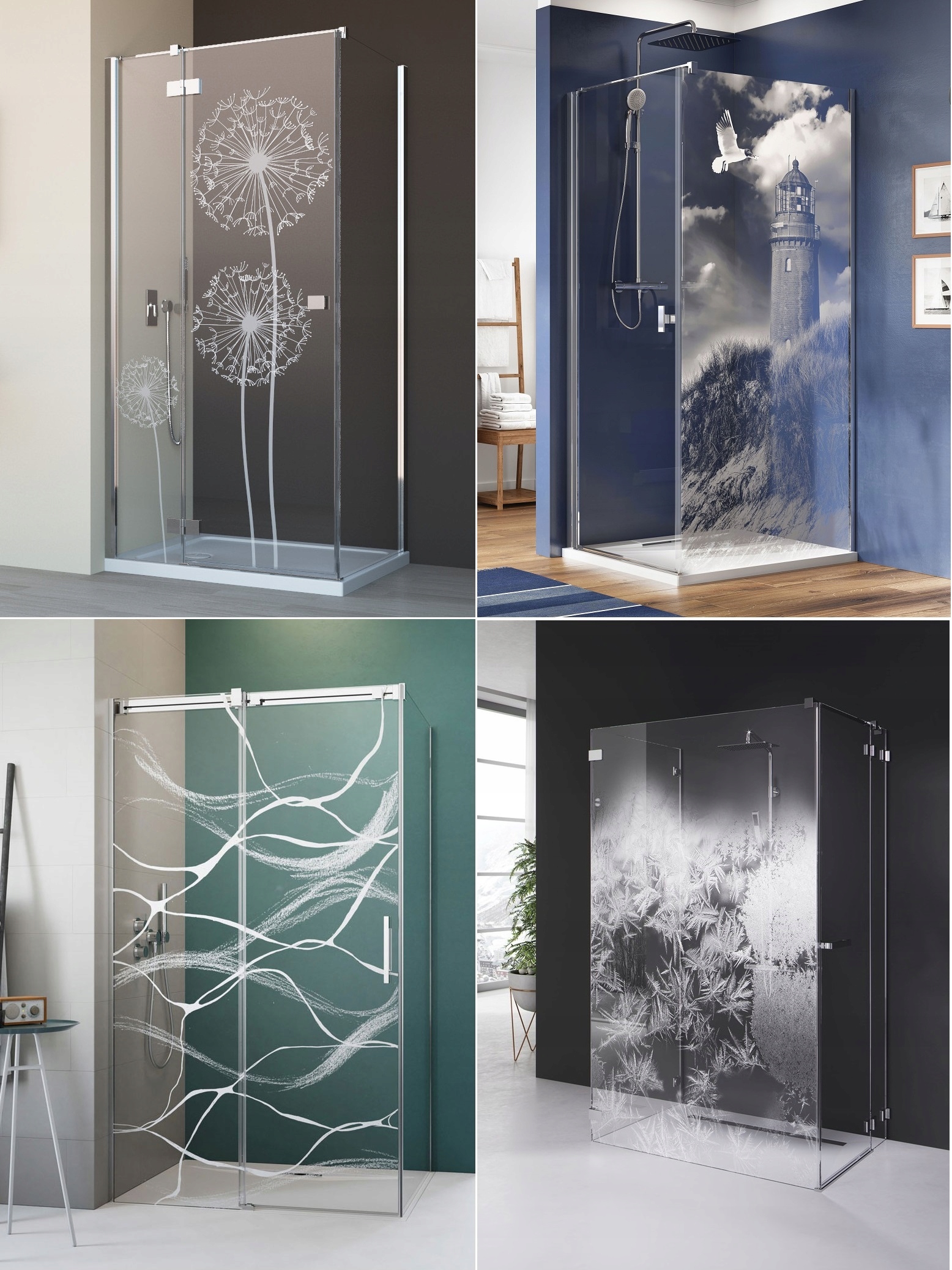 Drzwi LEWE NES BLACK DWJ I 90x200 cm RADAWAY Grubość szkła/szyby 6 mm