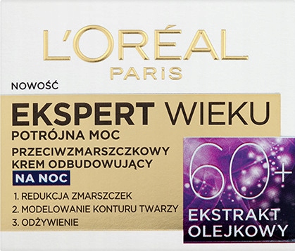

L'Oréal Ekspert Wieku Przeciwzmarszczkowy krem 60+