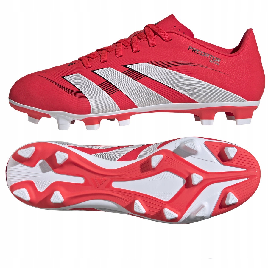 Adidas Predator Club Fg/mg (42) Boty Lanky Unisex Červená