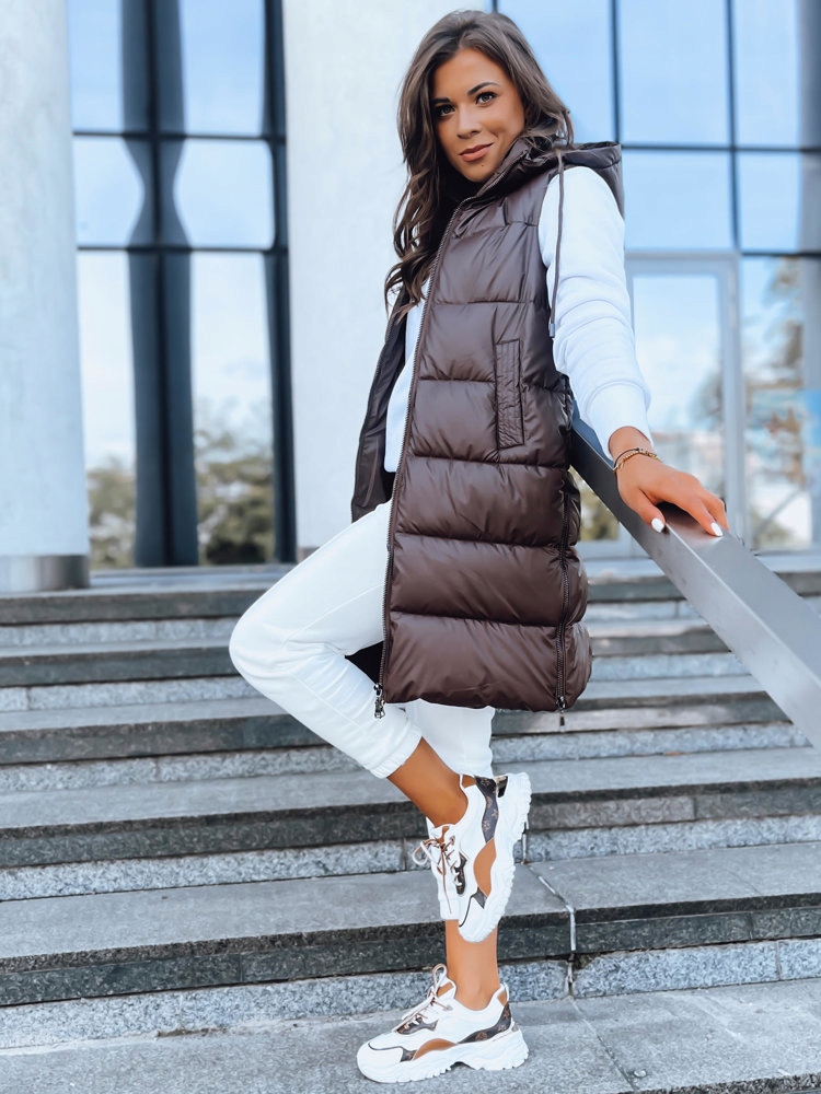 PIKOWANA KAMIZELKA DAMSKA Z KAPTUREM roz. M Rozmiar M