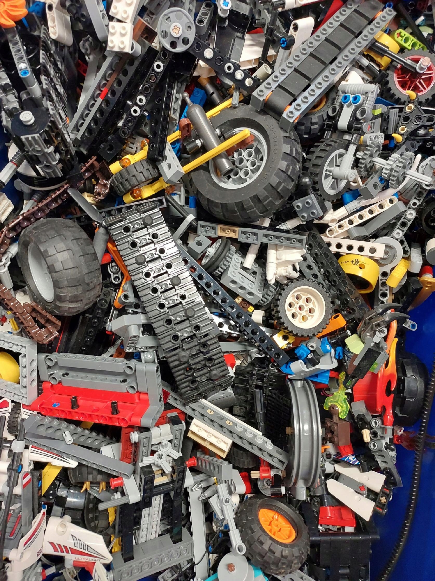 Klocki LEGO Technic MIX 200g - Oryginał Sortowane Elementy