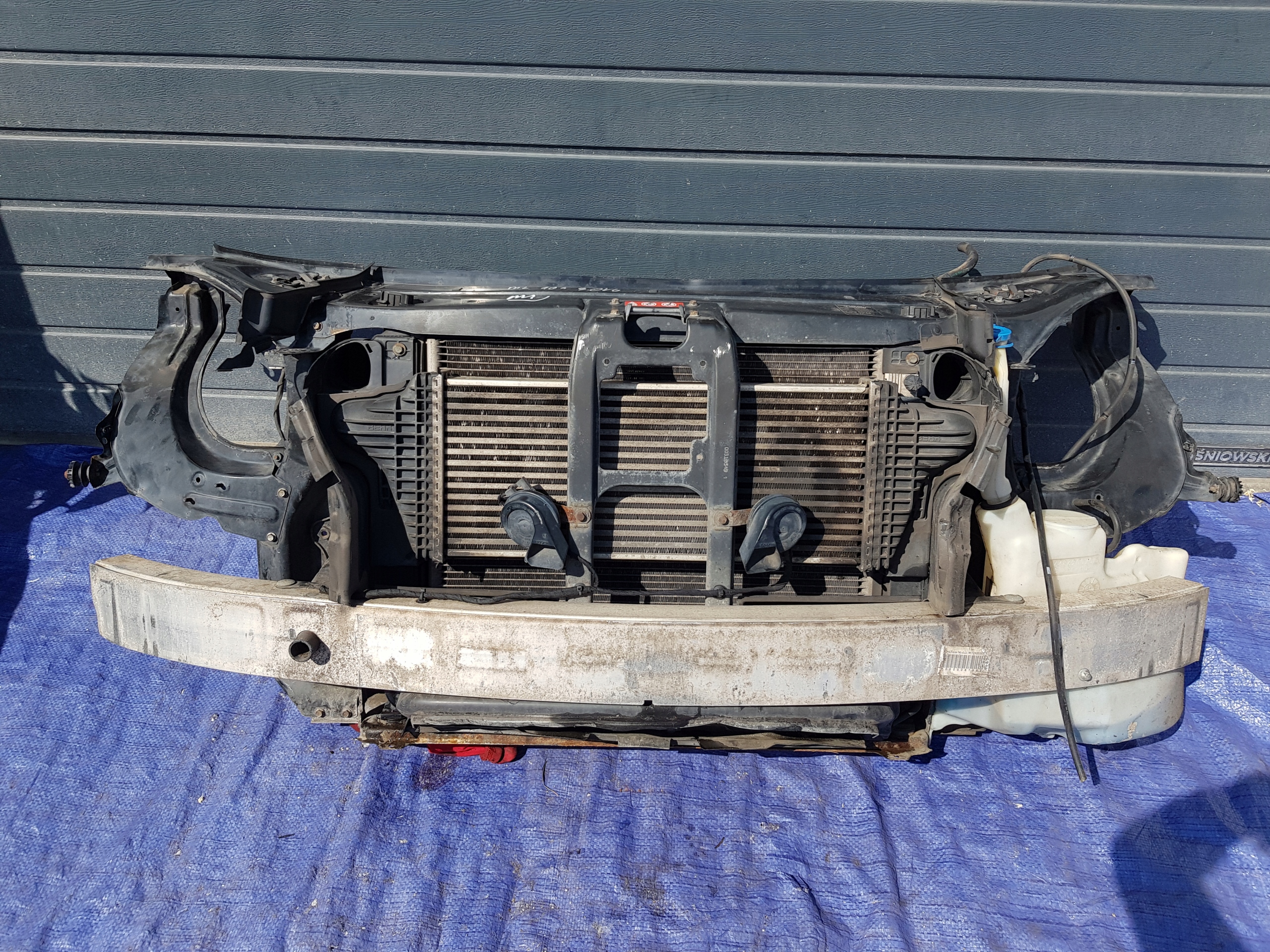 support panel for radiators radiator MERCEDES ML W164 3.0 V6 CDI