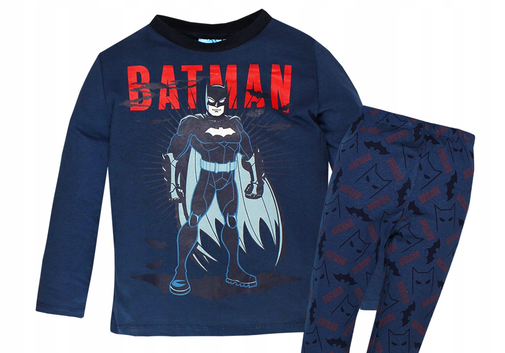 

Batman Piżama Piżamka Dla Dziecka Bawełna 98