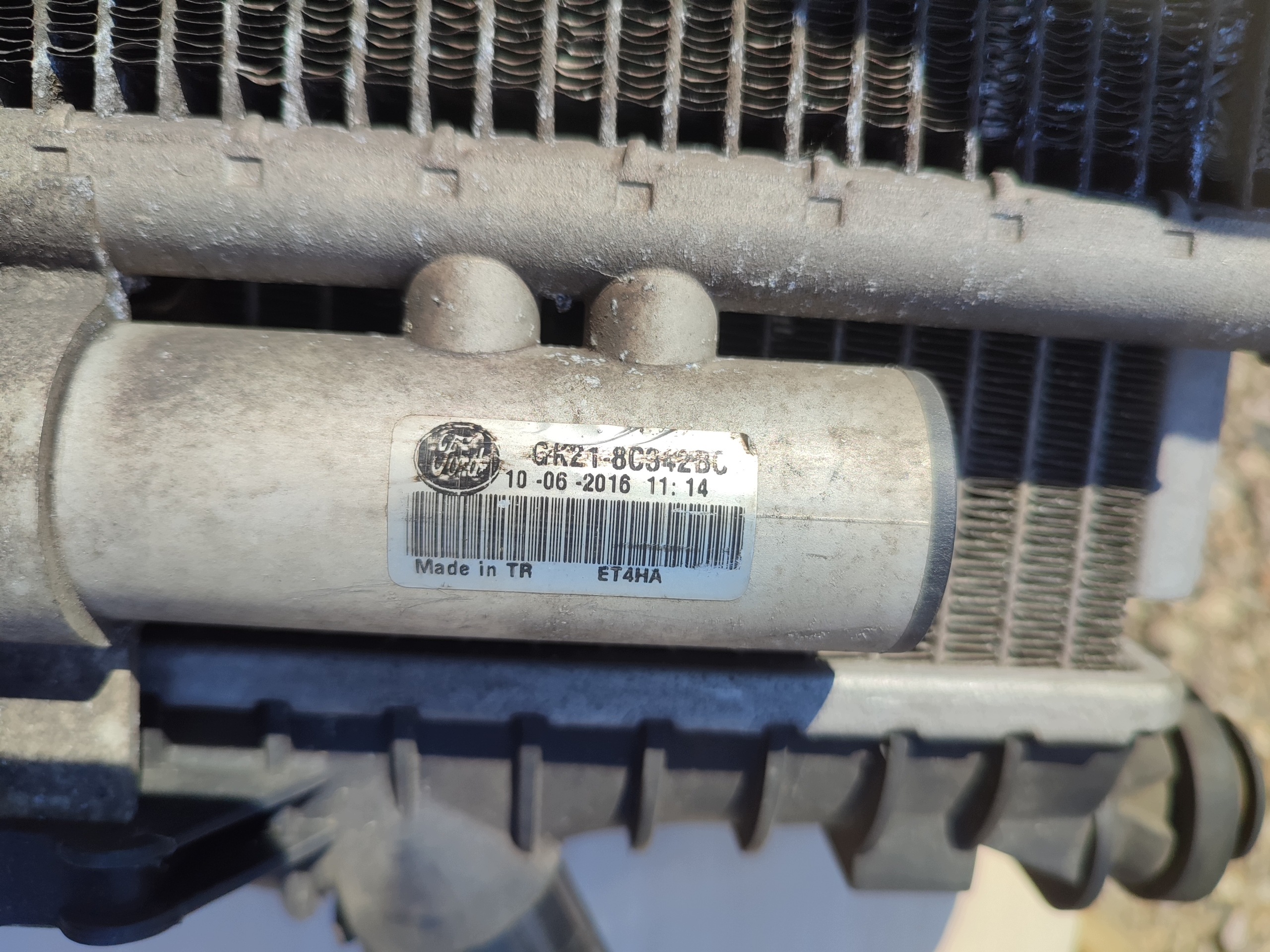 kühler lüfter FORD TRANSIT MK8