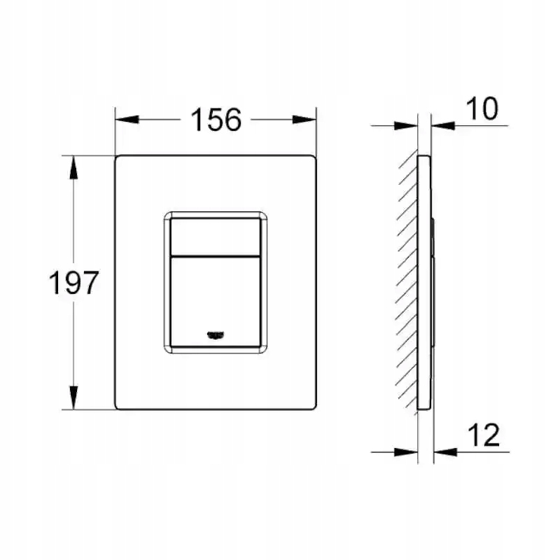 Grohe Skate Cosmopolitan przycisk uruchamiający 38732000 Marka Grohe