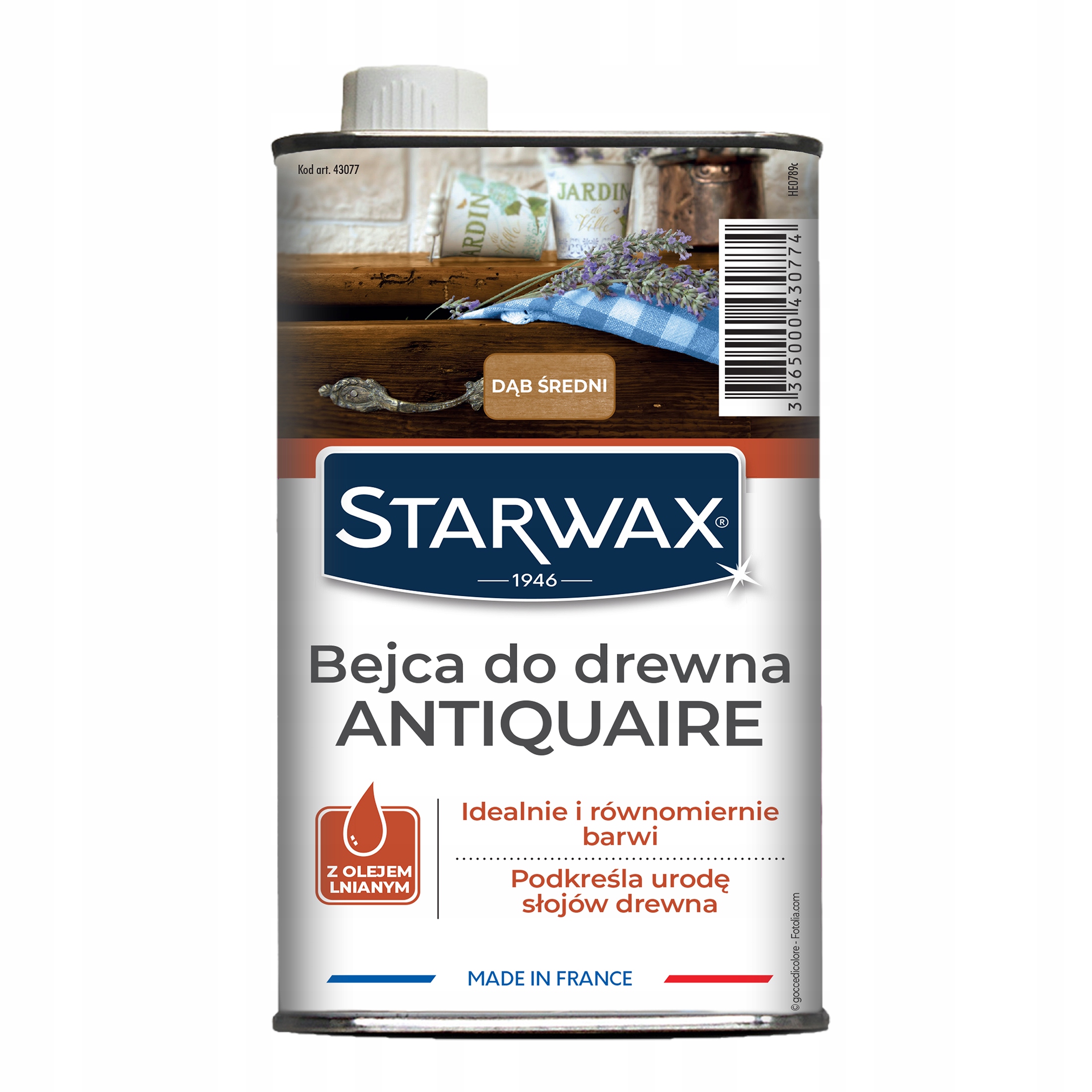 

StarWax Bejca do drewna 500ml Średni Dąb 43077