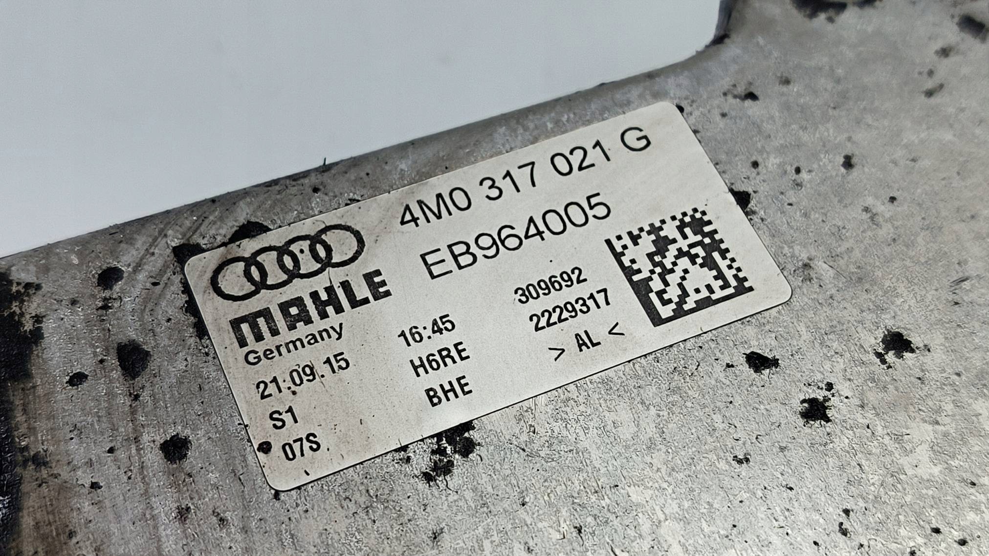 radiatore olio 4M0317021G AUDI Q7 II 4M