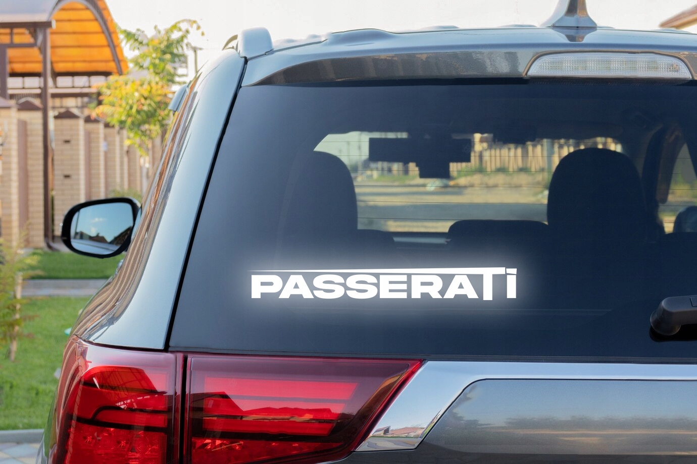 PASSERATI - Naklejka na samochód na auto - ODBLASK Producent Inny