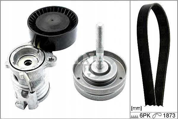 Ina Klínový Řemen Komplet Seat Cordoba 1.2 12V (6L)