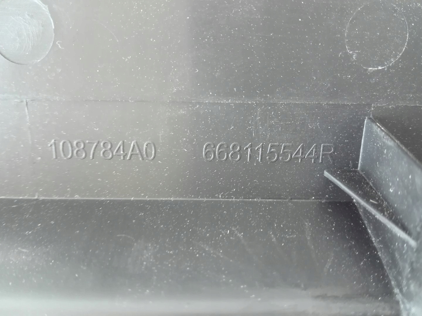 torpedo plastic RENAULT MEGANE IV 668115544R