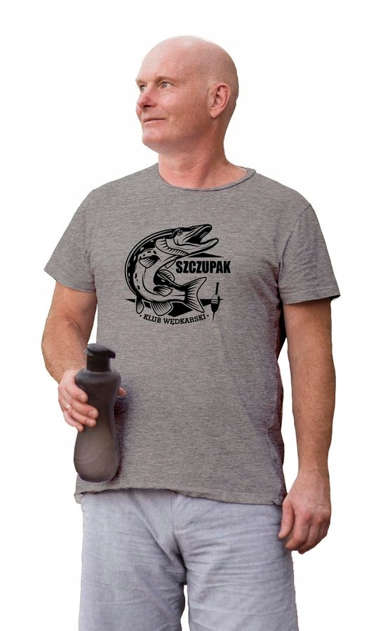 

Koszulka męska Szczupak t-shirt Klub Wędkarski 2XL