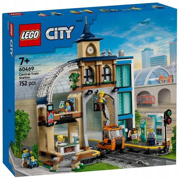 Lego City Centrální nádraží 60469