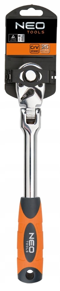 

08-519 Grzechotka Łamana 1/2" 285mm Neo Tools