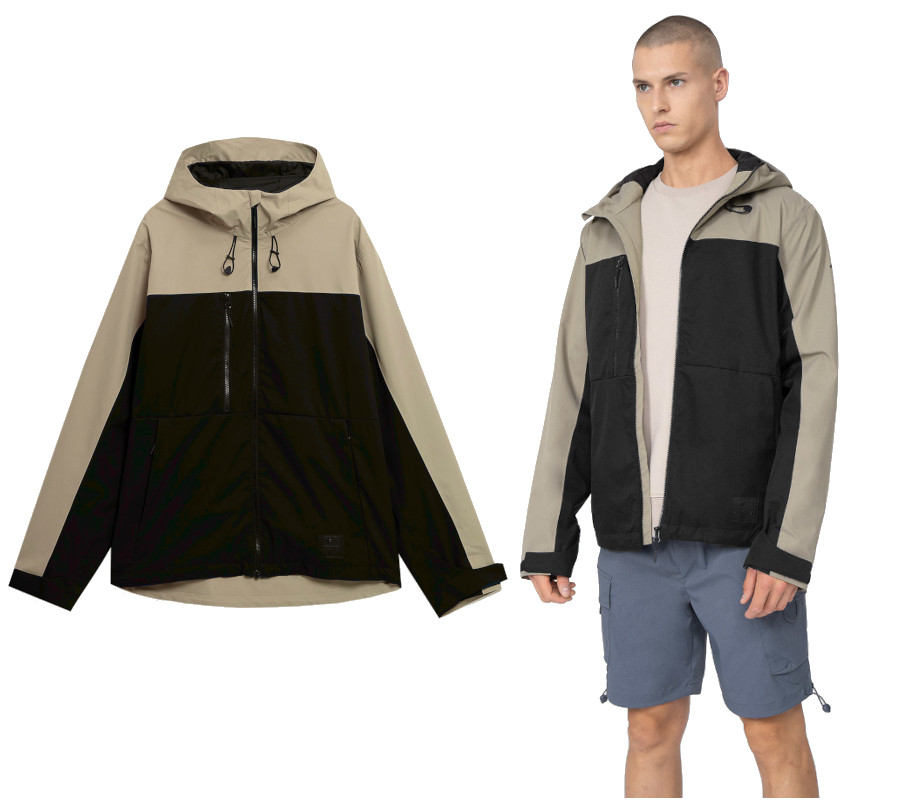 Pánská nepromokavá bunda 4F SS23 TJAM080 82S XXL