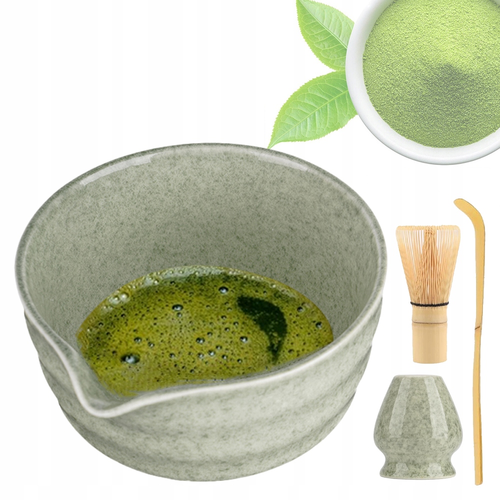 Levně keramických 4el Dárkový Čajový Set Matchy dárek pro milovníky matchy