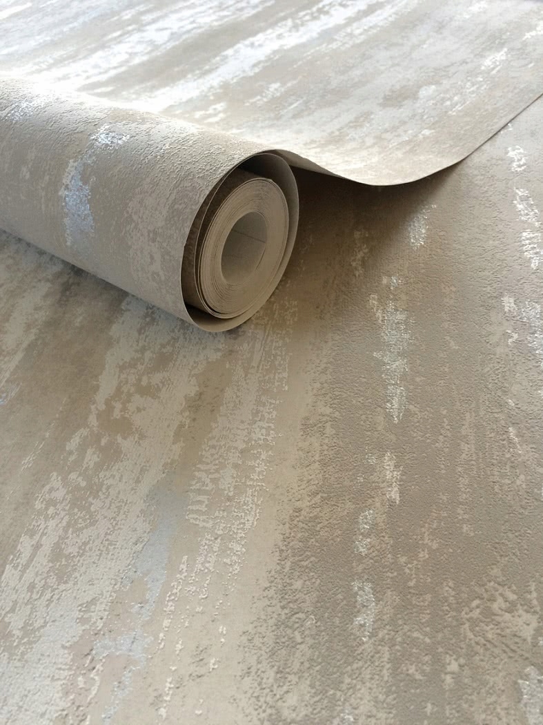 TAPETA RUSTYKALNA HOLDEN BAKAU POPRZECIERANE PASY Gama kolorystyczna odcienie brązu i beżu