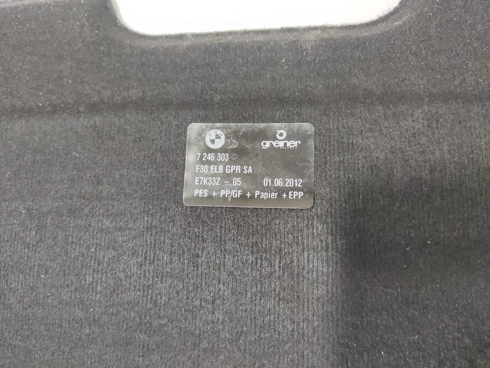 floor mats boot BMW 3 F30 2011-2015 7246303