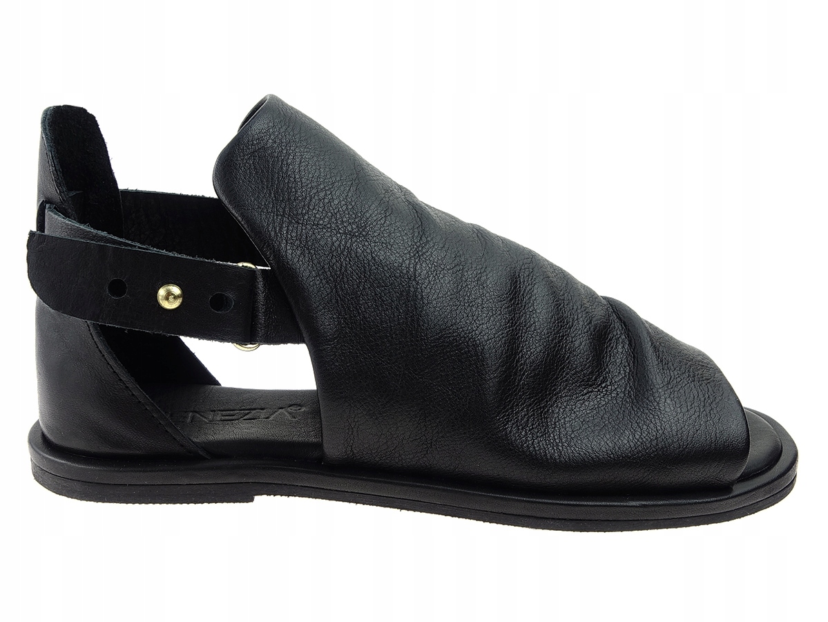 

Venezia sandały buty 35422300 czarne, skóra New 38