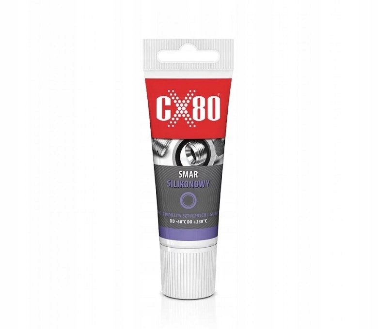 Smar Silikonowy Do Tworzyw Sztucznych I Gumy 40G Tuba PL60033 CX80