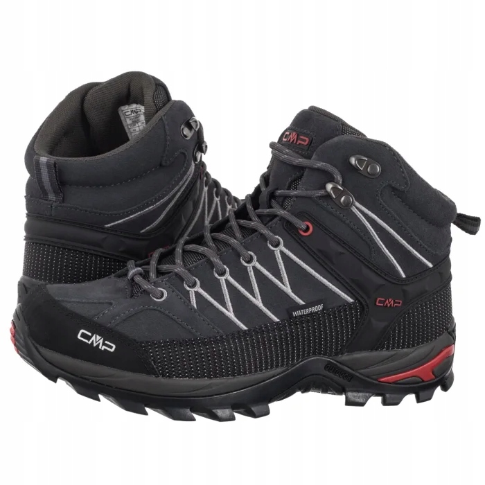 Pánské trekové boty Cmp Rigel Mid Trekking Shoe Wp 3Q12947 černé