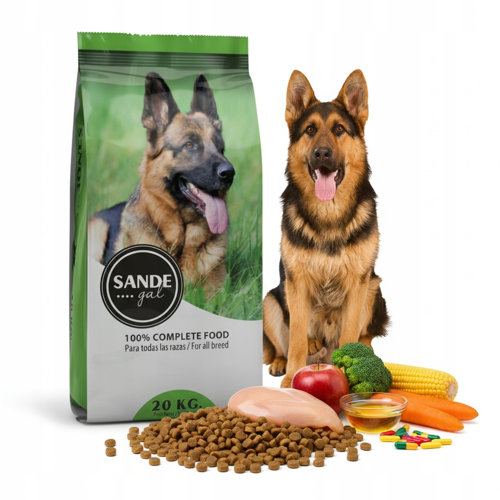 Sucha karma dla psa Owczarka Niemieckiego Sandegal Maintenance 20kg
