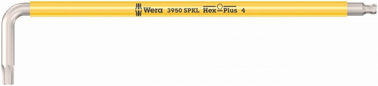 Wera 3950 Spkl Klucz trzpieniowy Hex imbus, stal nierdzewna, 4 x 137 mm