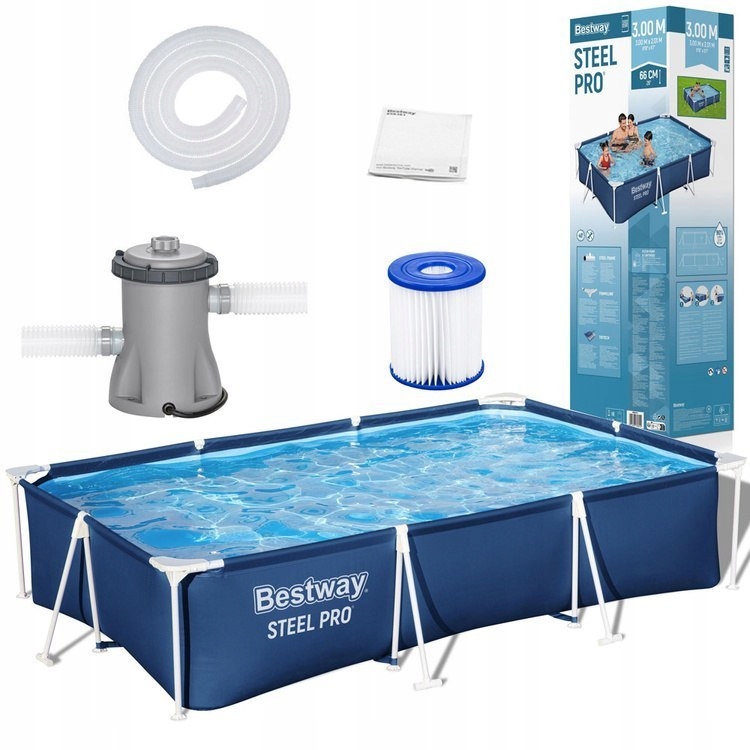 Bestway Bazén Roštový 300x201x66 cm 8v1 56411