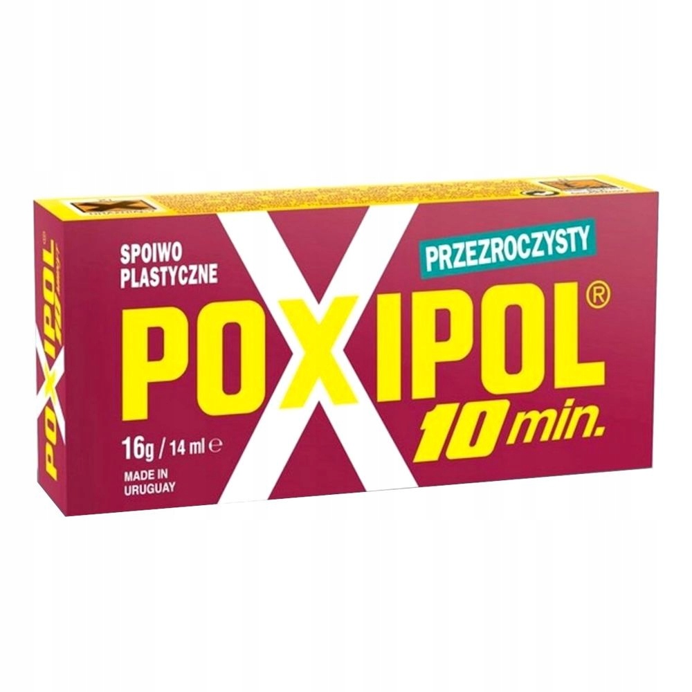 

Poxipol Klej Spoiwo Plastyczne Bezbarwny 14ml