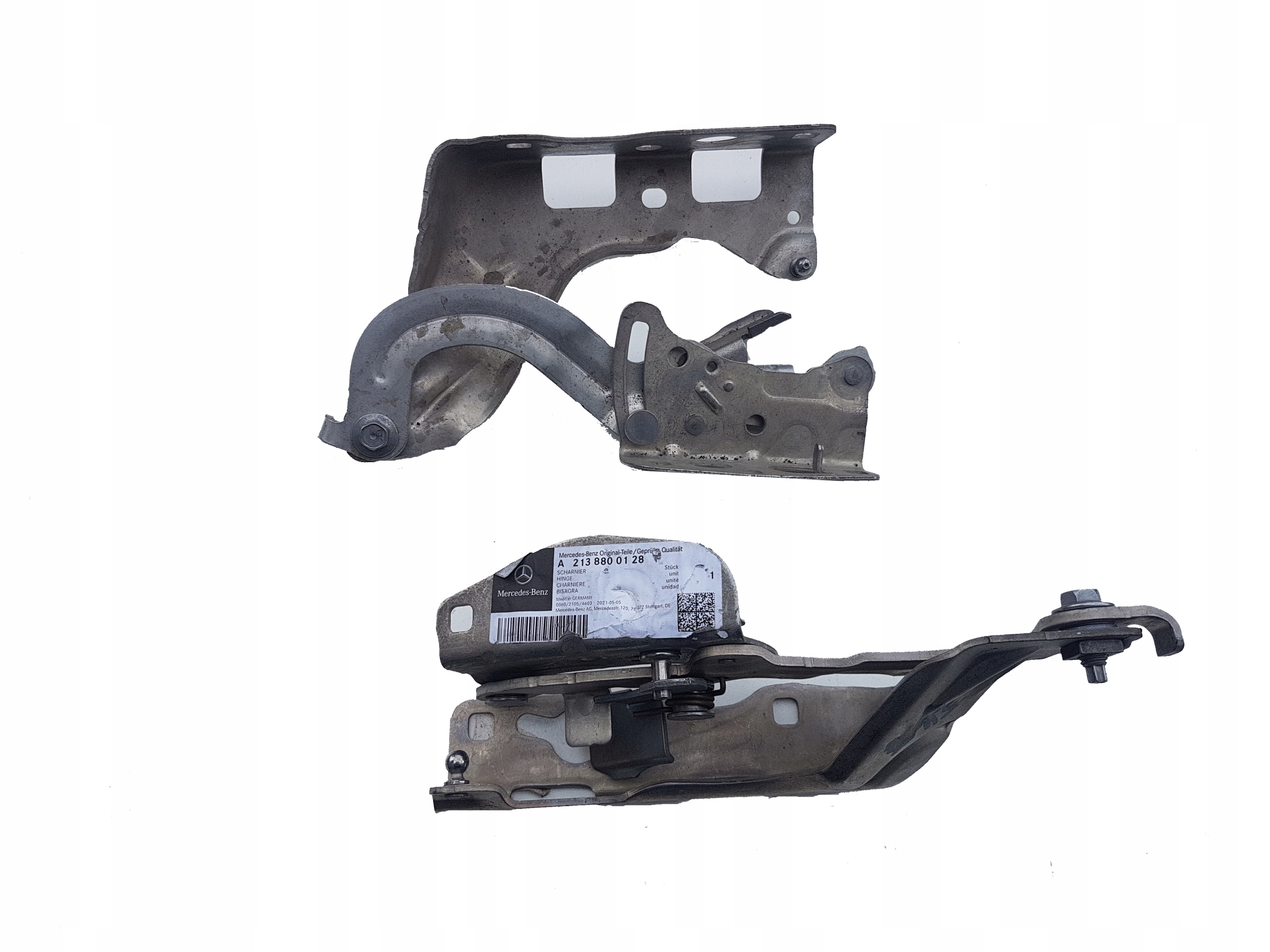 A2138800128 A2138800228 - E-Class W213 петля капота левая или правая новая ом