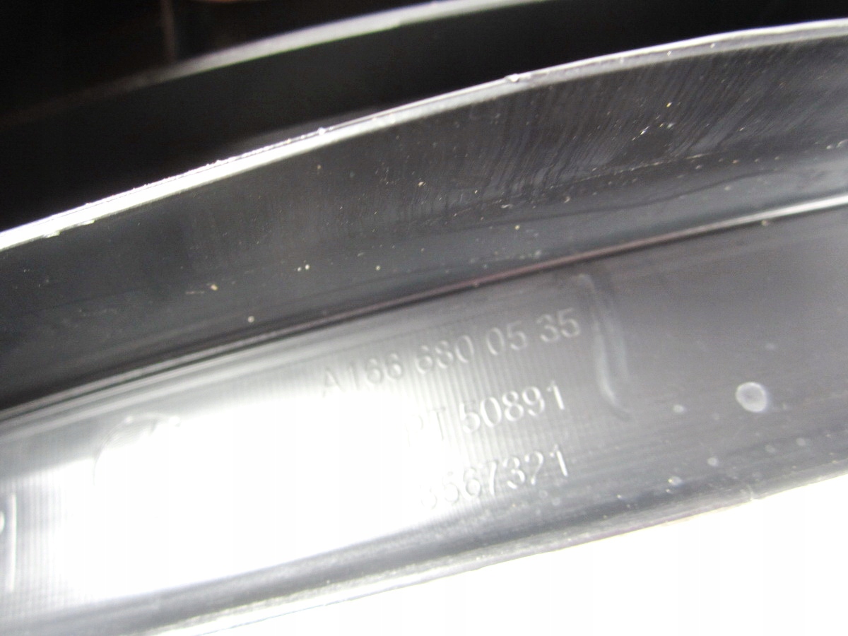 cap threshold rear rear part left Mercedes ML W166