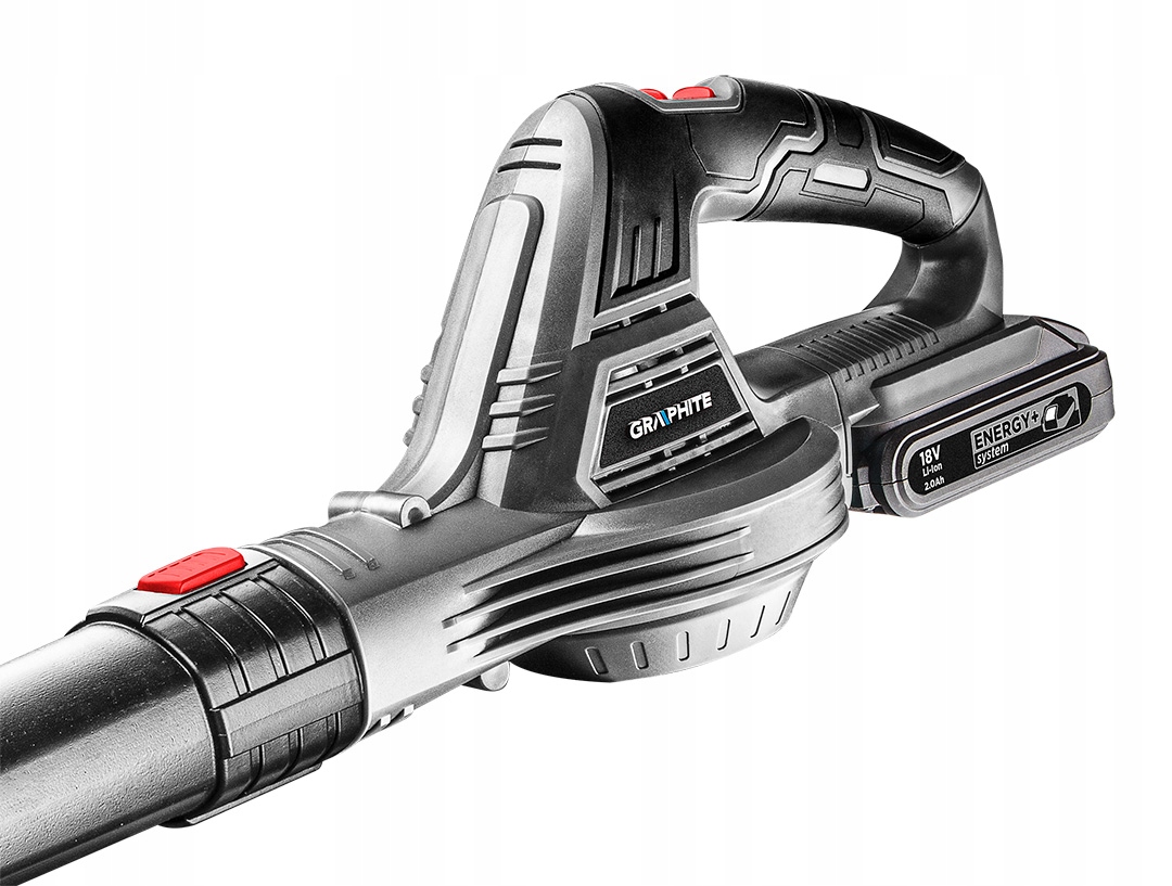 Dmuchawa do liści akumulatorowa Energy+ GRAPHITE Prędkość przepływu powietrza 190 km/h