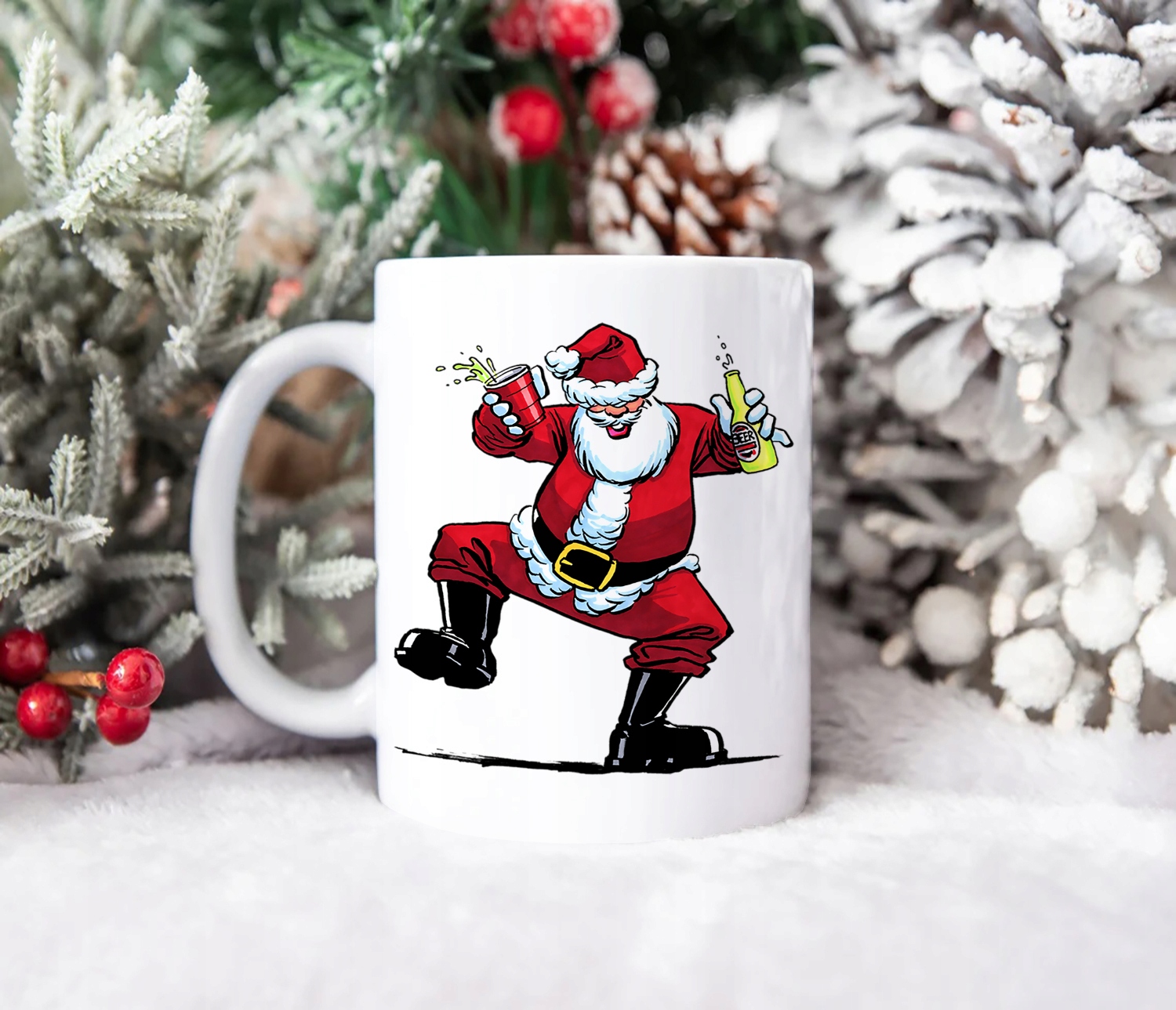 SUPER ŚWIĄTECZNY KUBEK PREZENT 330ml MIKOŁAJ Rodzaj kubek