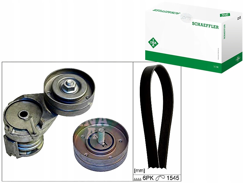 INA529 0108 10 Sada Řemene Vw 1,4/1,6 Asistent řidiče #33