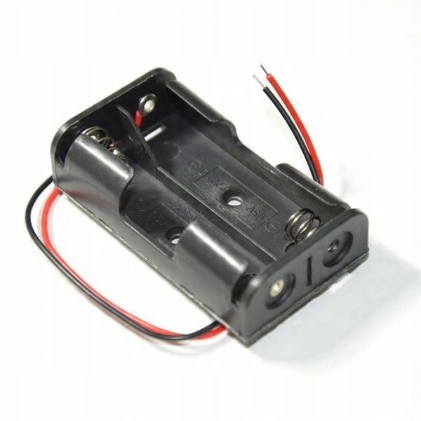 

Koszyk na baterie 2xAA (R6 1.5V) koszyczek