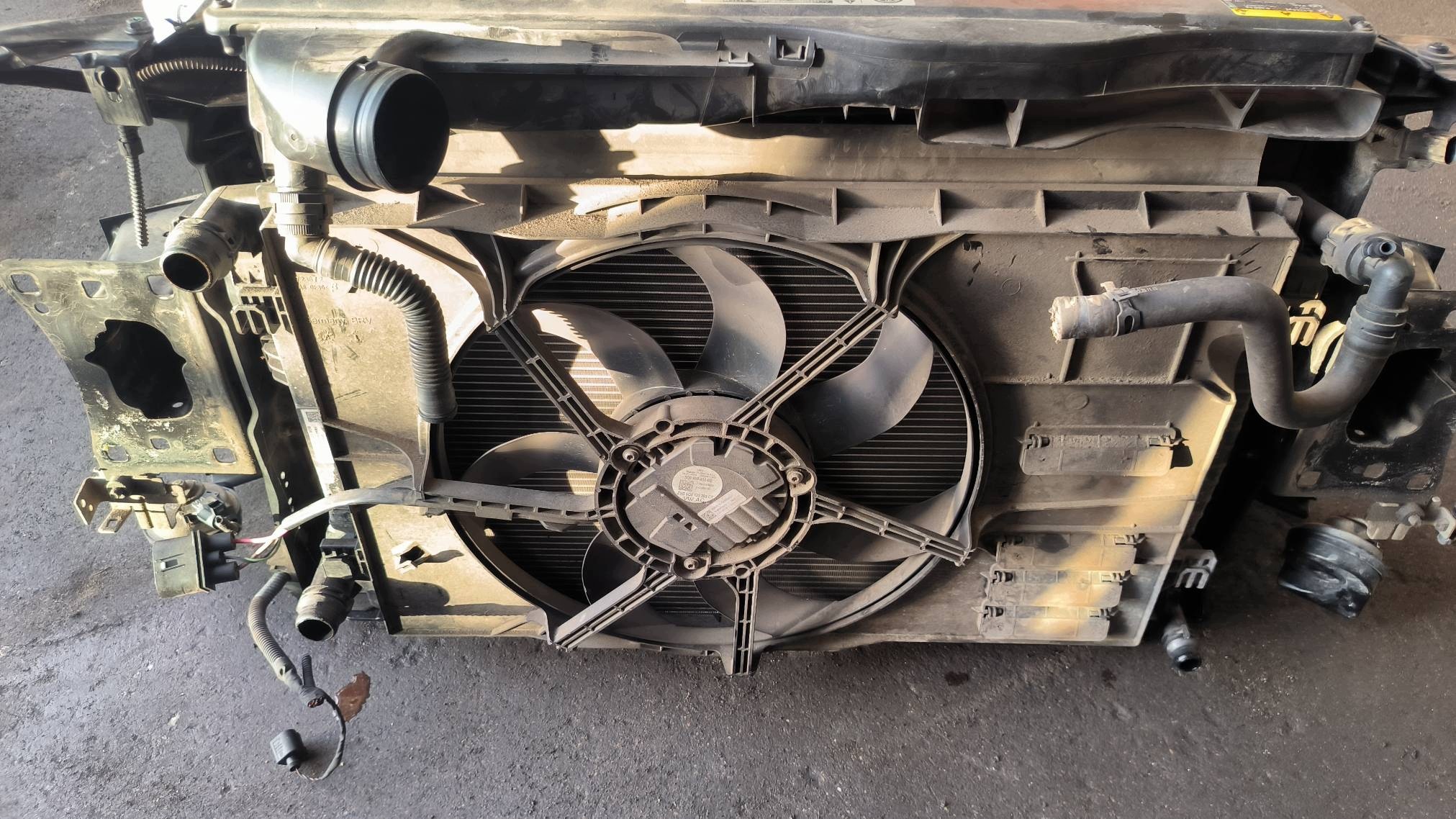 support panel for radiators radiator 1.0 TSI VOLKSWAGEN GOLF VII LIFT
