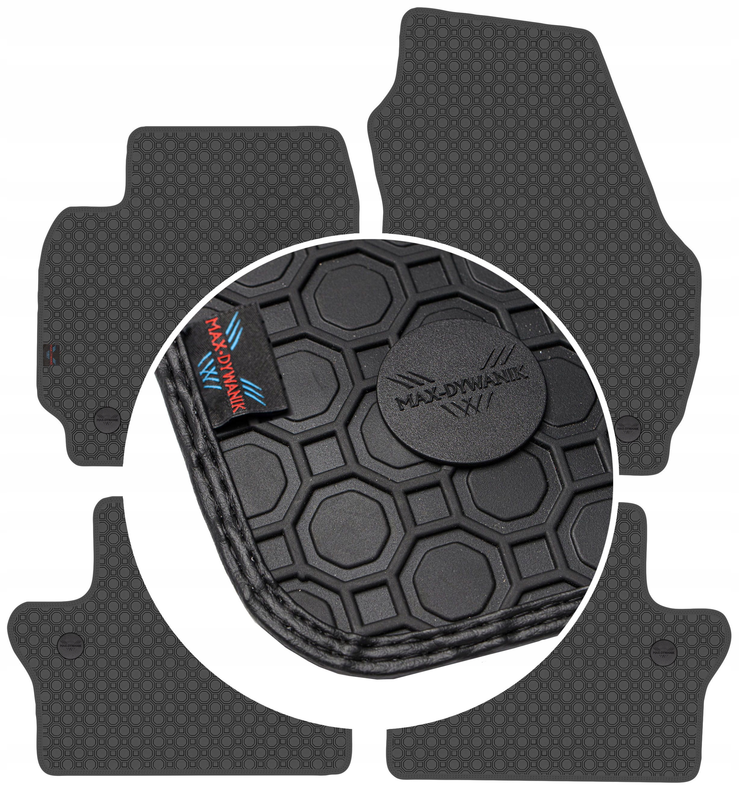 Volvo V70 III 2007-2016 Koberce Čierne