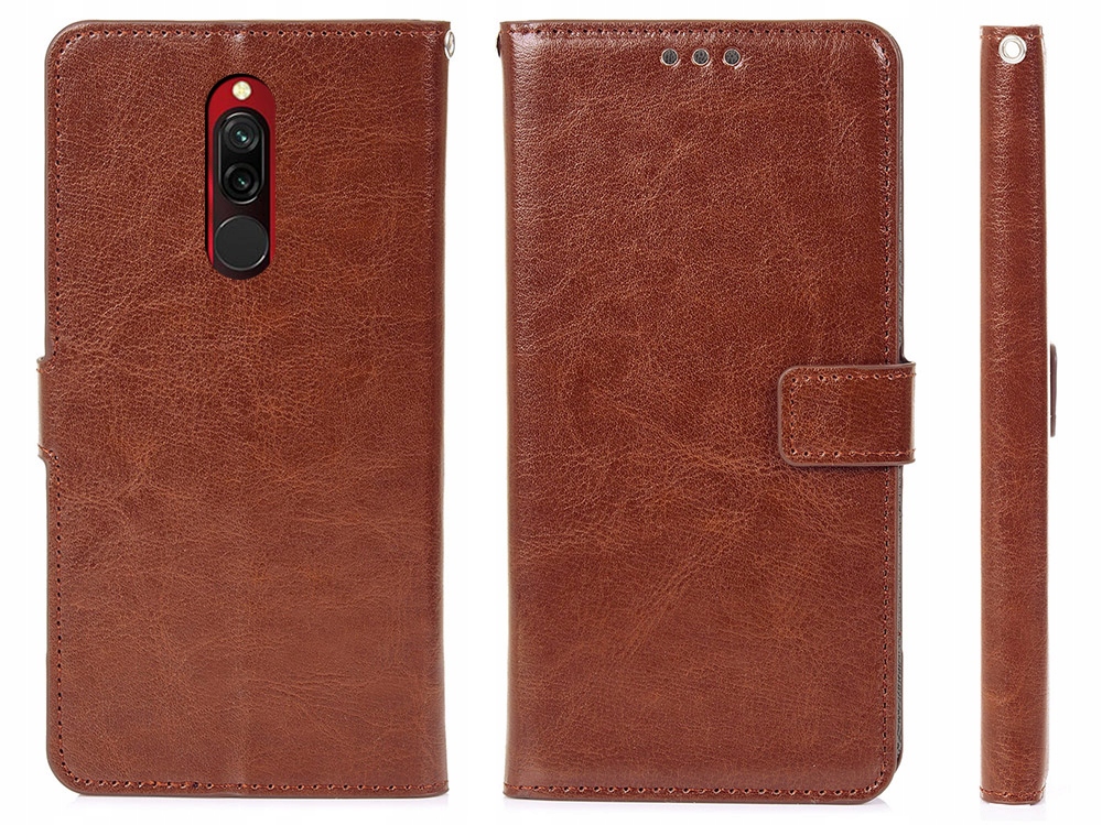 

Solidne Etui Portfel Książka do Xiaomi Redmi 8