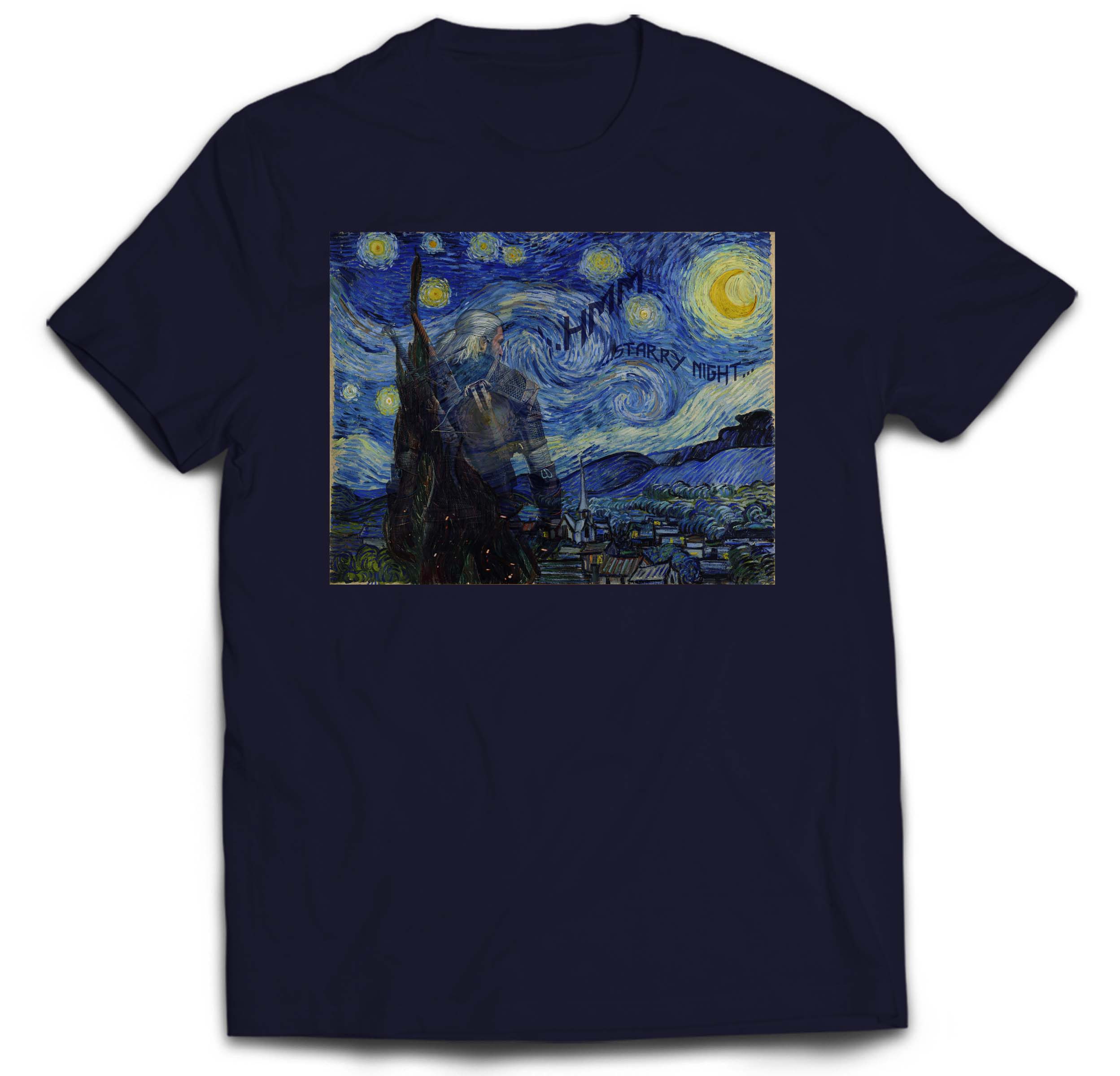

Wiedźmin Geralt Witcher Gogh Starry Night 11/12LAT