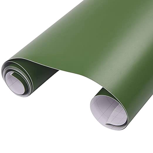 FOLIA MAT MATOWA ZIELONA WOJSKOWA GREEN ARMY 30m Function surface protection color change