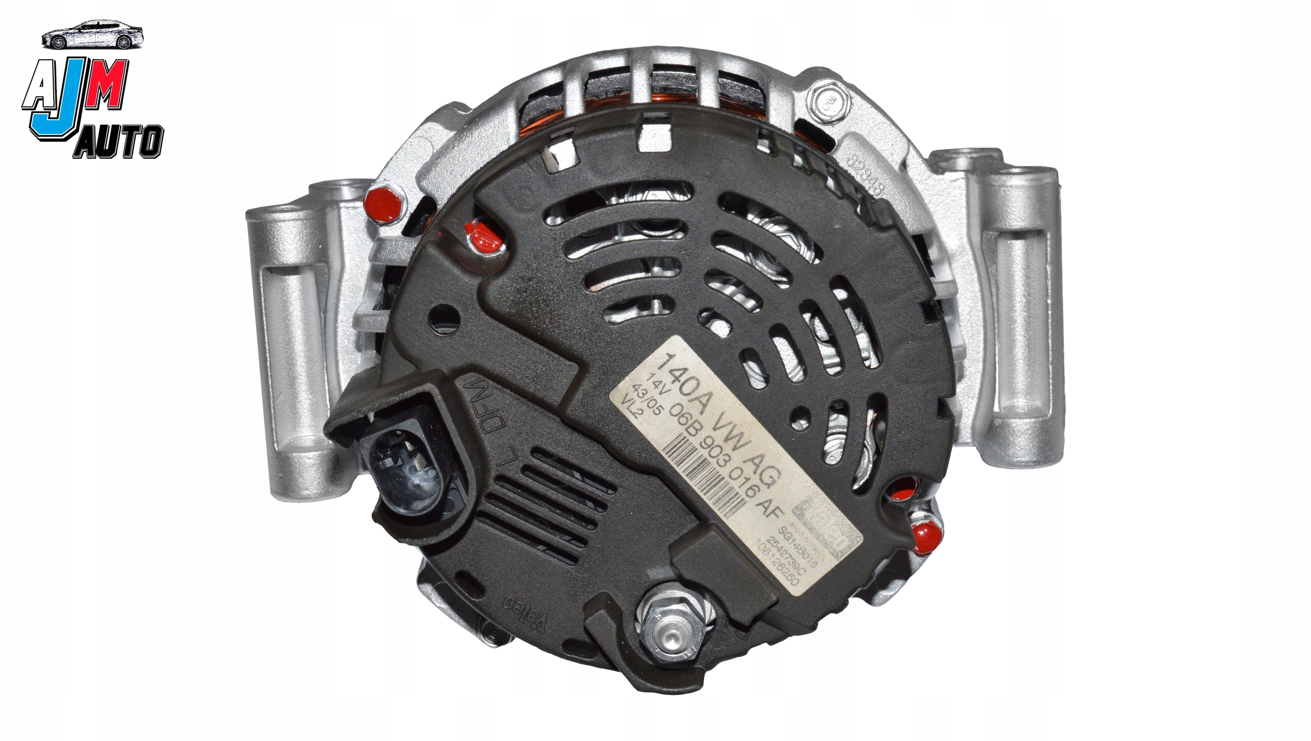 Alternator 2.0 TSI TFSI 4 motion VW Tiguan Prąd ładowania alternatora 140 A