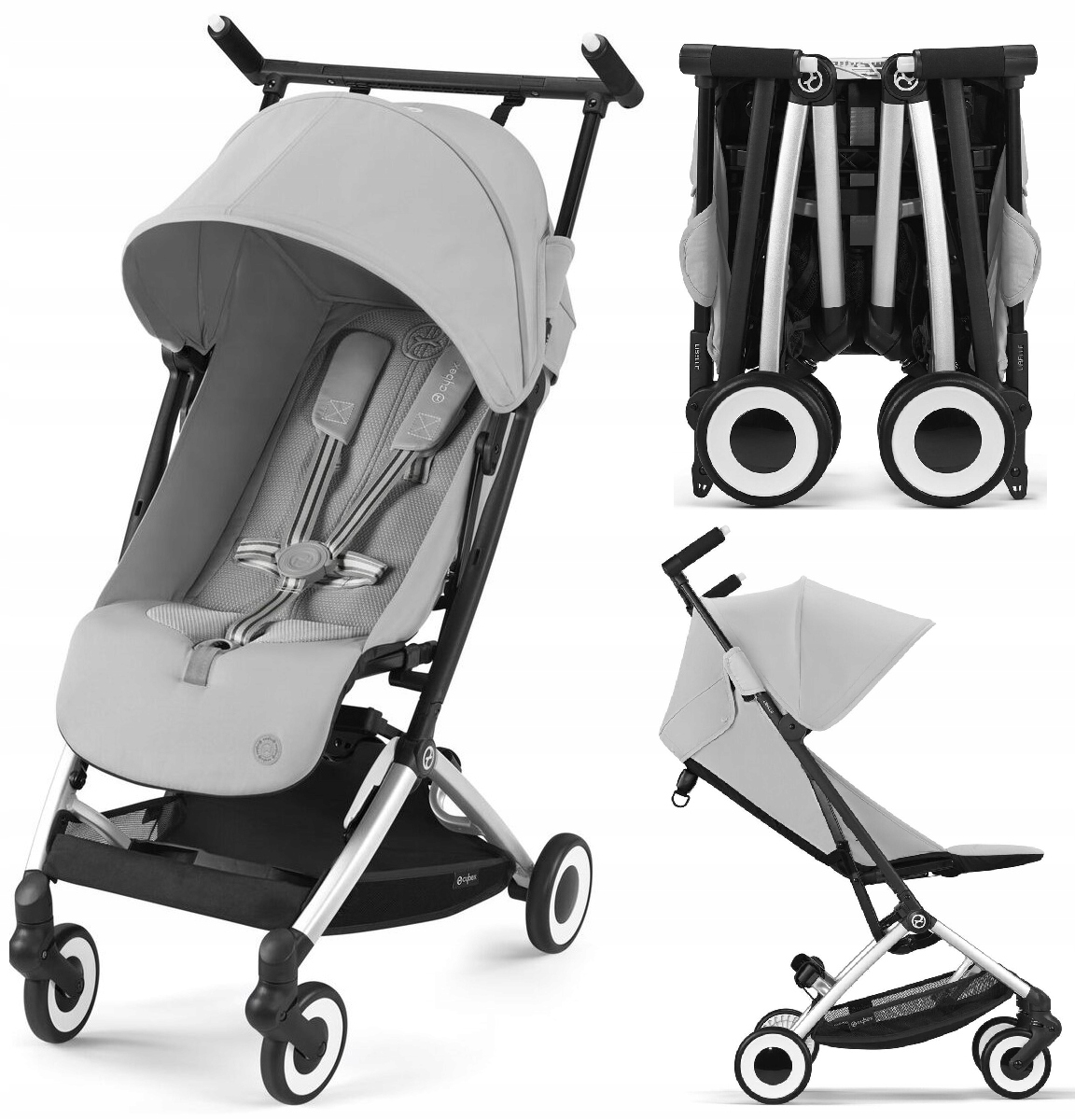Cybex Libelle 2024 ultra lekki wózek spacerowy Slv Fog Grey