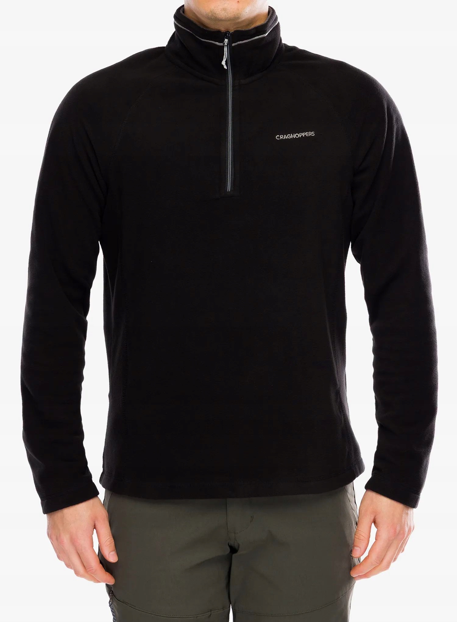 Mikina fleecová Craghoppers Corey VI Half Zip černá M