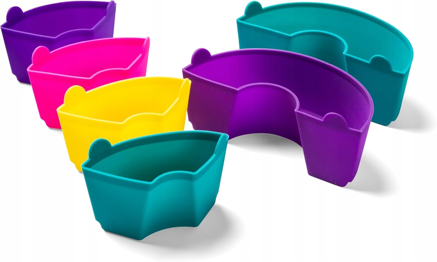 Silikónová forma Omnia Maxi, sada 6 foriem na pečenie a dezertov