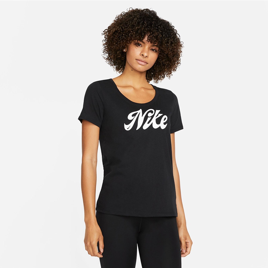 Nike Df Tee [s] Dámské tričko černé