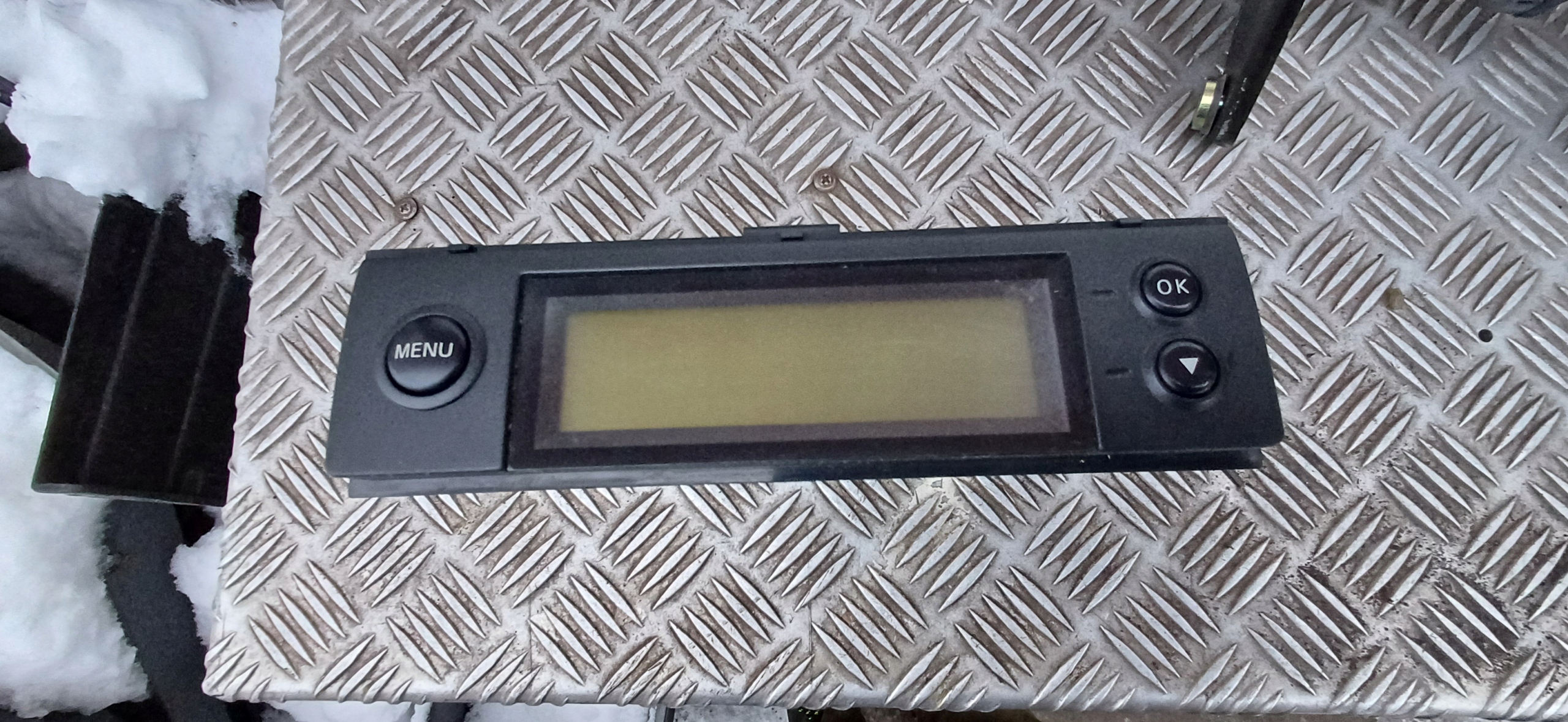 NISSAN MICRA K12 display clock